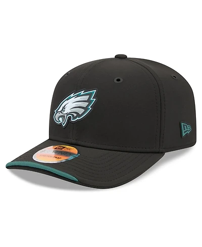 New Era Men's Black Philadelphia Eagles 2026 Sideline 9SEVENTY Adjustable Hat