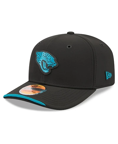 New Era Men's Black Jacksonville Jaguars 2026 Sideline 9SEVENTY Adjustable Hat
