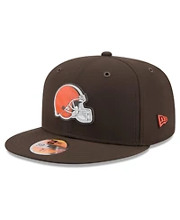 New Era Men's Brown Cleveland Browns 2026 Sideline 59FIFTY Fitted Hat