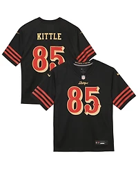 Nike Toddler George Kittle Black San Francisco 49ers 2025 Rivalries Collection Game Jersey