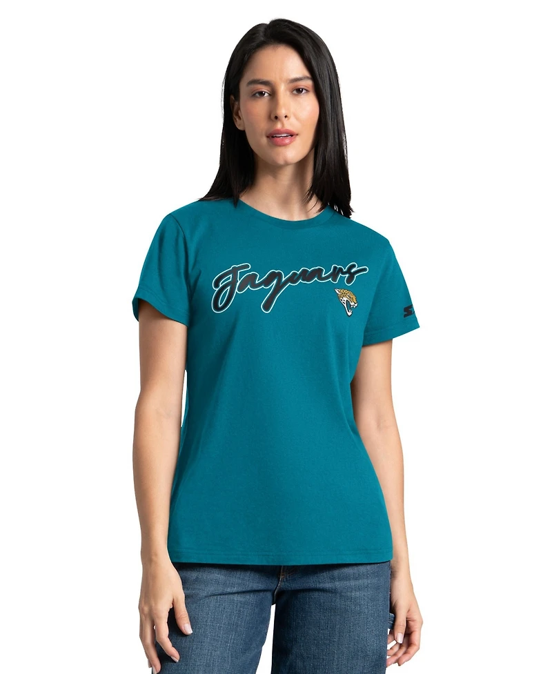 Starter Women's 2-piece Black/Teal Jacksonville Jaguars T-Shirt