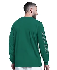 Starter Men's Green New York Jets Clutch Hit Ii Long-Sleeve T-Shirt