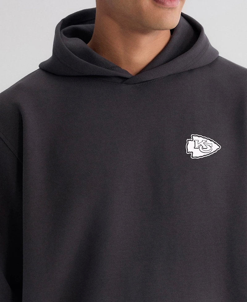 Fanatics Men's Charcoal Kansas City Chiefs Clutch Tri-Blend Hoodie