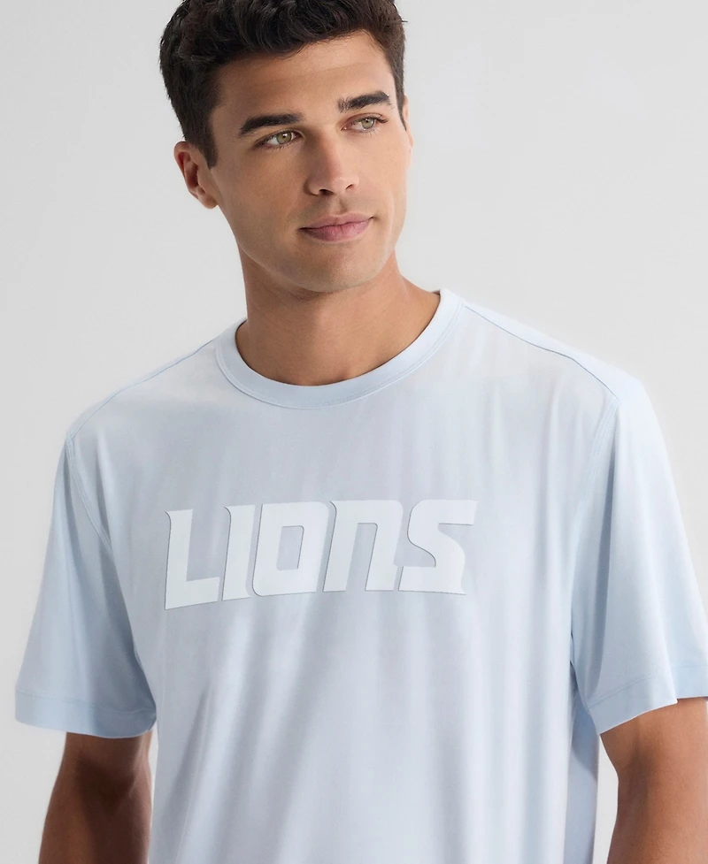 Fanatics Men's Light Blue Detroit Lions Clutch T-Shirt