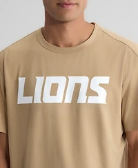 Fanatics Men's Tan Detroit Lions Clutch T-Shirt