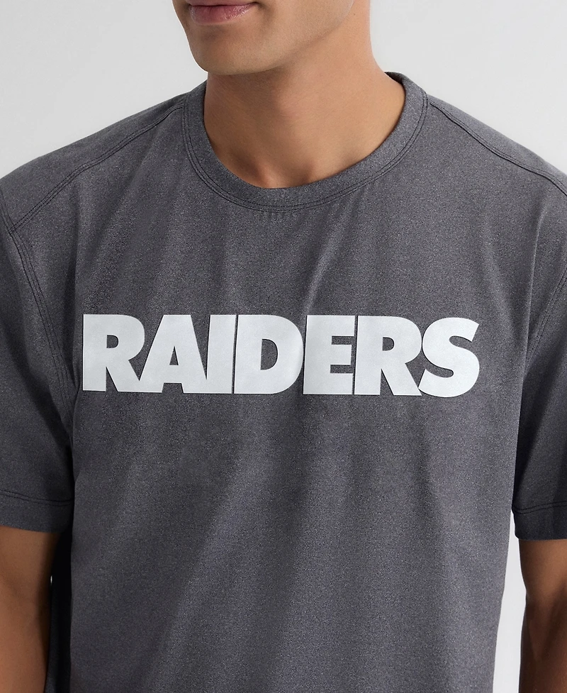 Fanatics Men's Charcoal Las Vegas Raiders Clutch T-Shirt