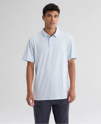 Fanatics Men's Light Blue Chicago Cubs Clutch Polo Shirt