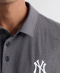 Fanatics Men's Charcoal New York Yankees Clutch Polo Shirt