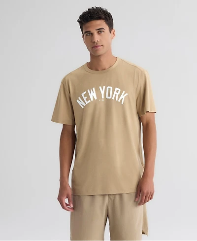 Fanatics Men's Khaki New York Yankees Clutch Winning Edge T-Shirt
