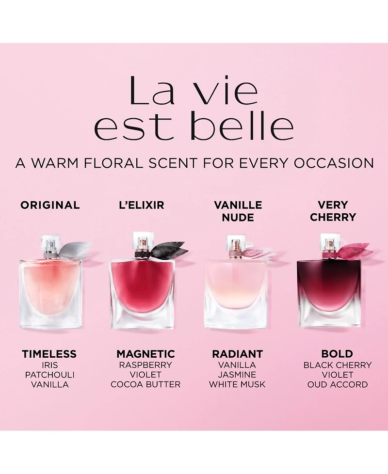 Lancome 3-Piece La Vie Est Belle Eau de Parfum Spray Trio Set