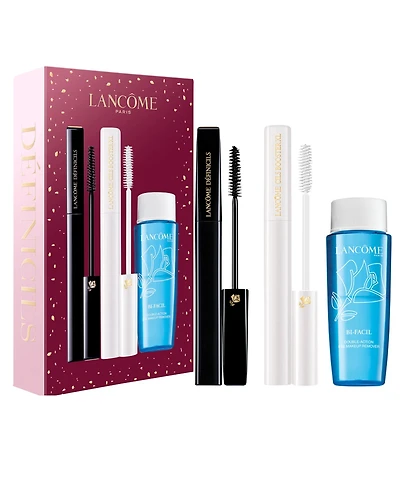 Lancome 3-Piece Definicils Mascara, Cils Booster Mascara Primer & Bi-Facil Eye Makeup Remover Set