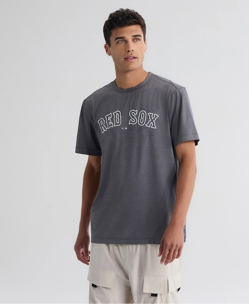 Fanatics Men's Charcoal Boston Red Sox Clutch Winning Edge T-Shirt