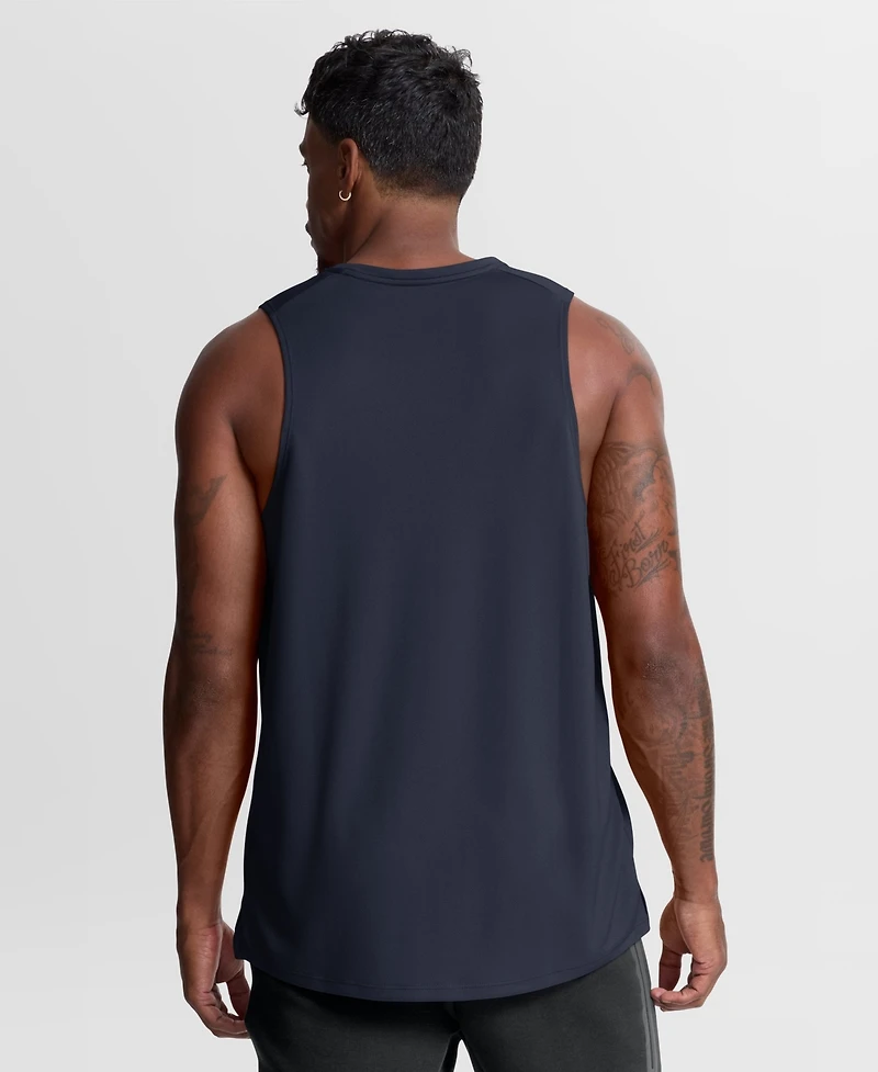 Nike Men's Navy Chicago Bears Kickoff Miler Dri-fit Tank Top