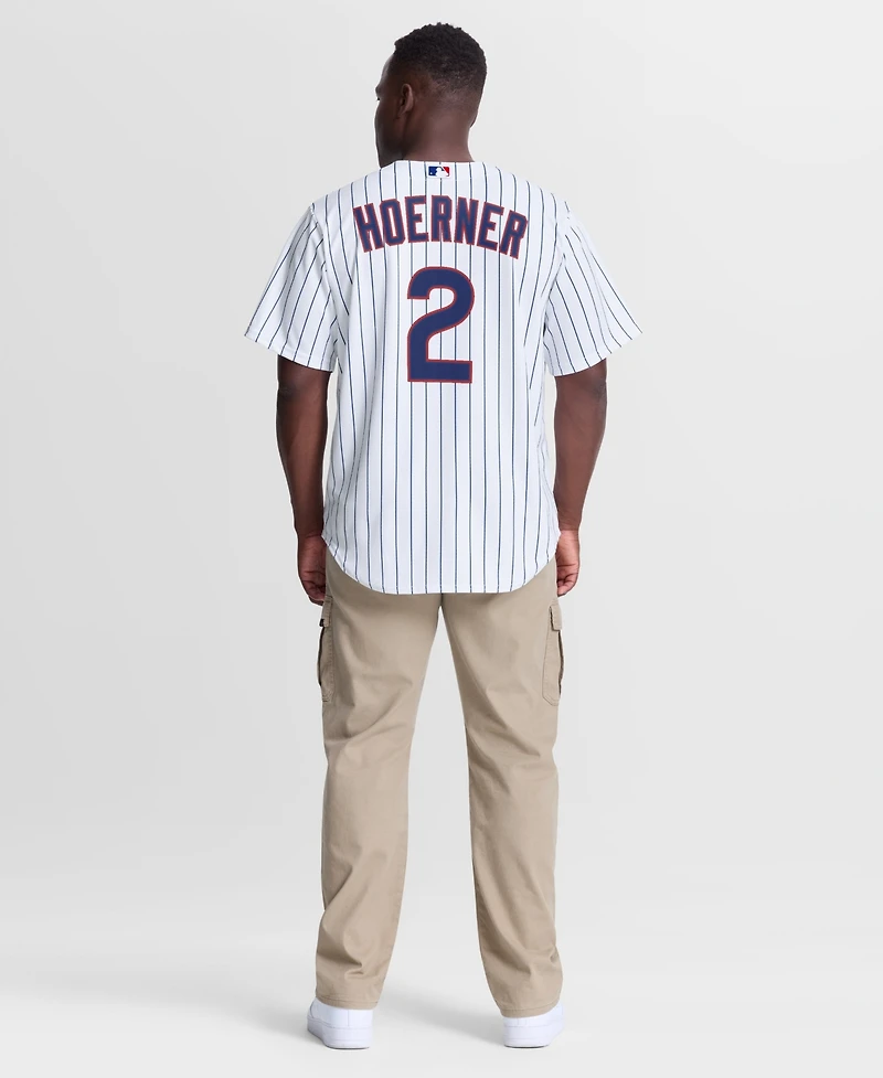 Nike Men's Nico Hoerner White Chicago Cubs Home Replica Jersey