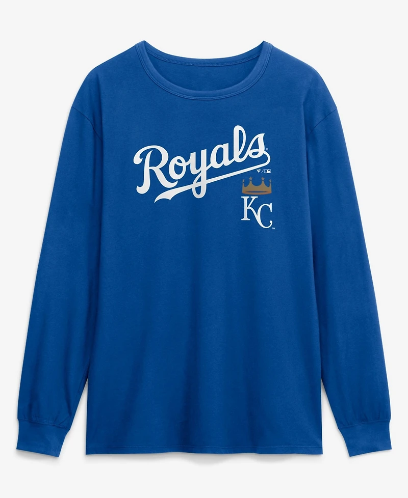 Fanatics Men's Royal Kansas City Royals Lock-Up LegacyLong sleeves T-Shirt