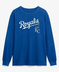 Fanatics Men's Royal Kansas City Royals Lock-Up LegacyLong sleeves T-Shirt