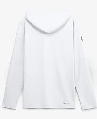 Nike Men's Los Angeles Rams Fearsome White Sideline LightweightLong sleeves Hooded Dri-fit T-Shirt
