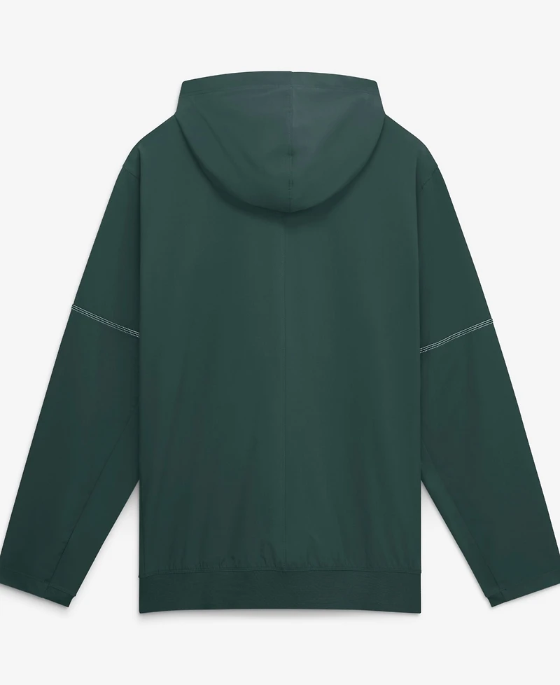 Nike Men's Green Michigan State Spartans 2026 Sideline Anorak Half-Zip Hoodie
