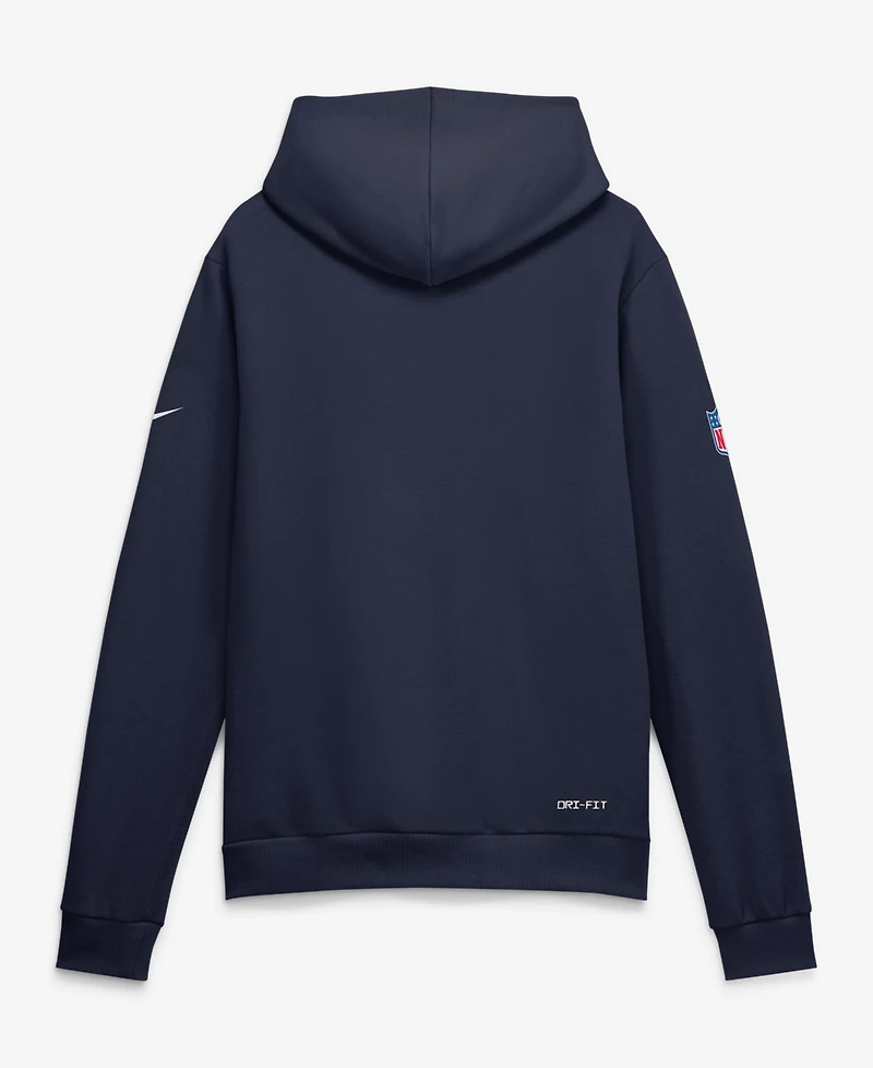 Nike Men's Navy Los Angeles Chargers Standard Issue ReplayAlternate Dri-fit Hoodie