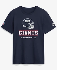Nike Men's Navy New York Giants Sideline Alternate Final Sprint Dri-fit T-Shirt