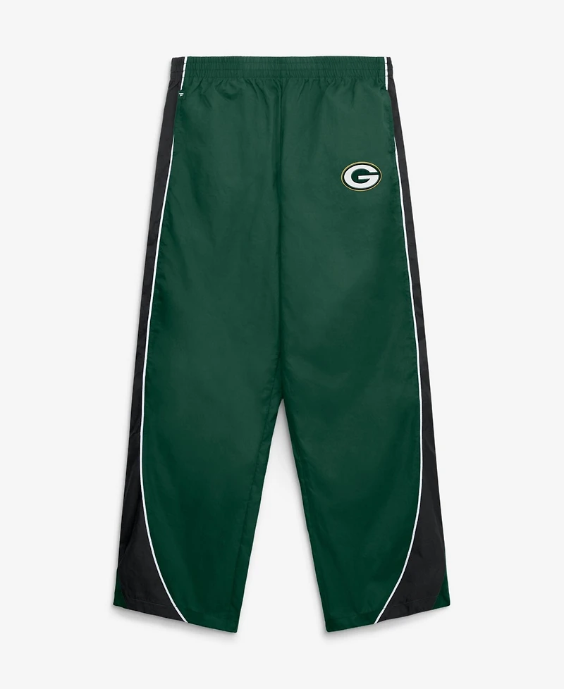 Fanatics Women's Green/Black Green Bay Packers Team First Backwards Lateral Nylon Pants