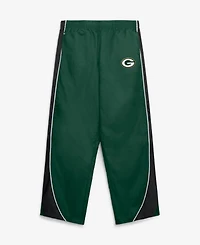 Fanatics Women's Green/Black Green Bay Packers Team First Backwards Lateral Nylon Pants