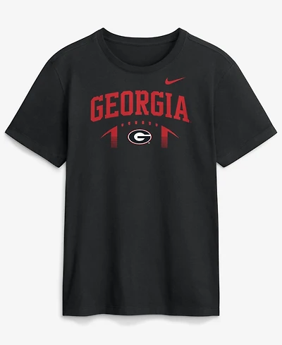 Nike Men's Black Georgia Bulldogs Primetime Football Icon T-Shirt