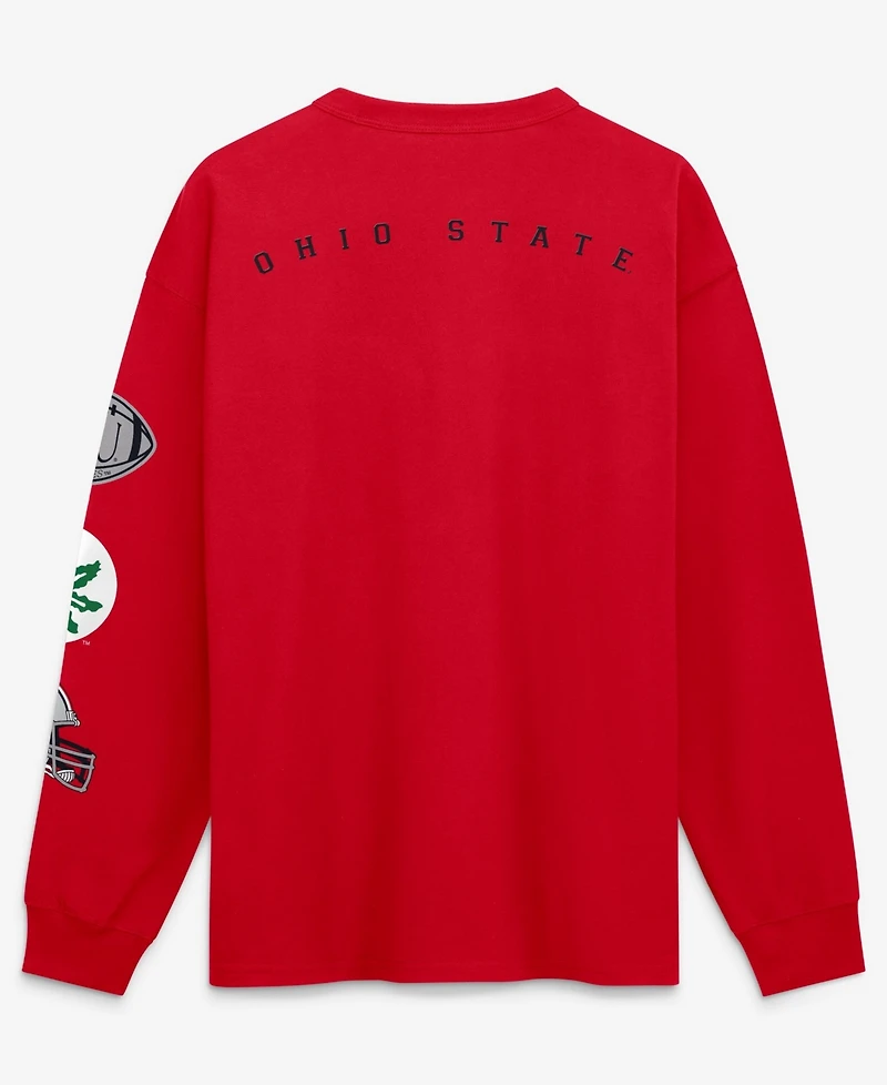 Nike Men's Scarlet Ohio State Buckeyes AcademicLong sleeves Pocket T-Shirt