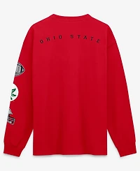 Nike Men's Scarlet Ohio State Buckeyes AcademicLong sleeves Pocket T-Shirt