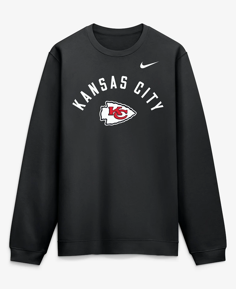 Nike Men's Black Kansas City Chiefs Primetime Club Sweatshirt