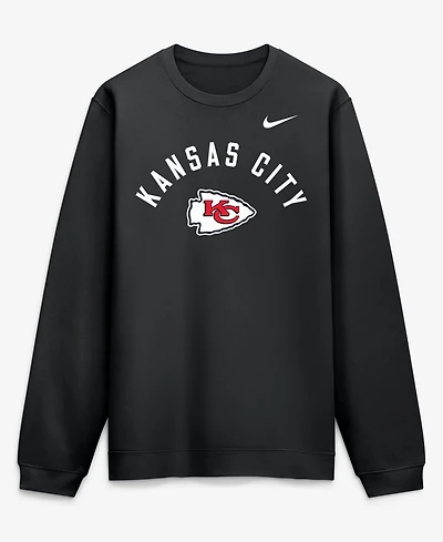 Nike Men's Black Kansas City Chiefs Primetime Club Sweatshirt