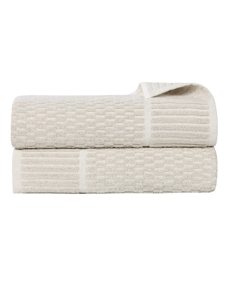 Superior Juno Cotton Blend 2-Piece Bath Sheet Set