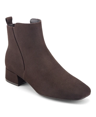 Easy Spirit Women's Dale Low Block Heel Booties