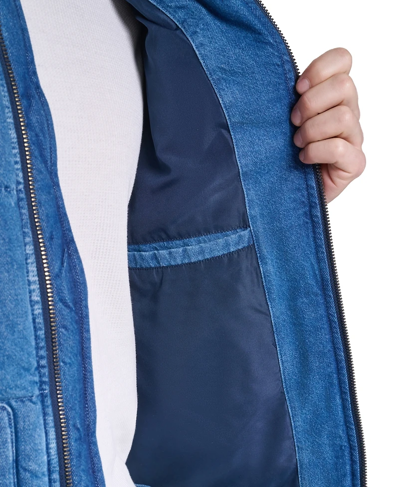 Levi's Men's Quilted Denim Classic-Fit Vest