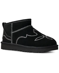 Ugg Women's Classic Ultra Mini Western Slip-On Booties