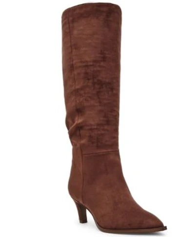 Dv Dolce Vita Womens Heksly Tall Slouchy Heeled Dress Boots Regular Wide Calf