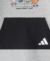 adidas Baby Boys' Color-Block Sport Coverall