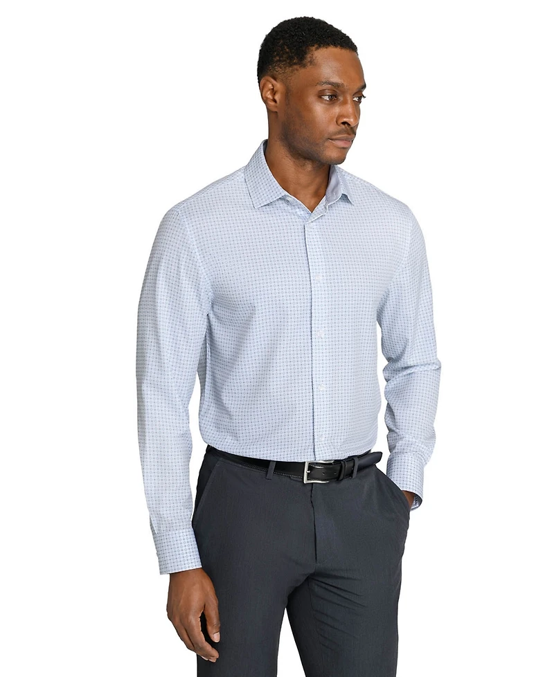 ConStruct Men's Slim-Fit Stretch Dress Shirt