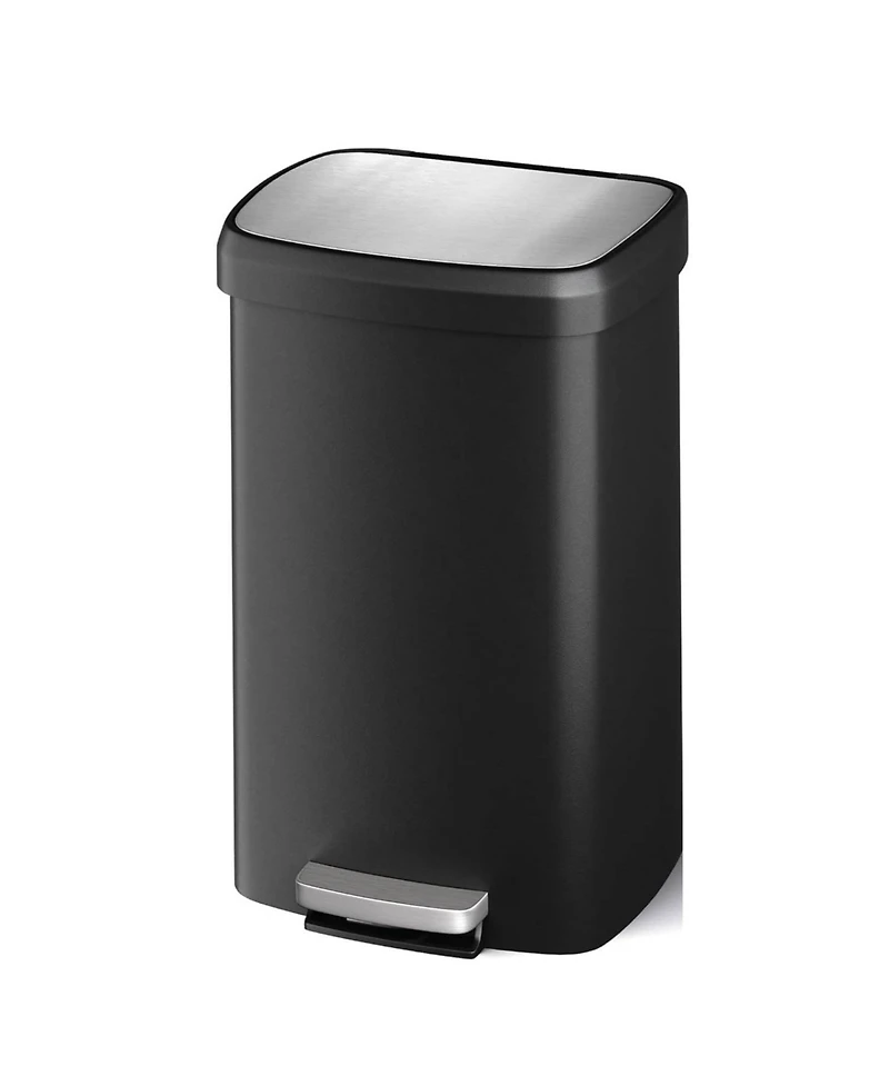 gaomon 13 Gallon Step-On Kitchen Trash Can, Soft-Close Lid, Waste Bin for Home, Office, or Kitchen Storage