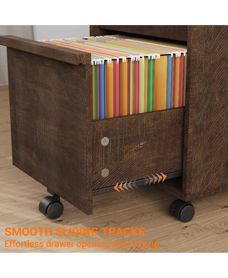 gaomon Rolling File Cabinet