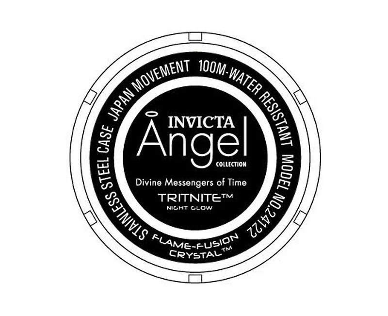 Invicta Women's 24122 Angel Quartz 3 Hand Dial Watch