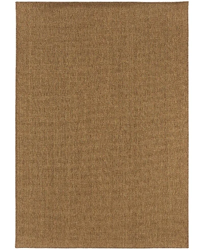 Oriental Weavers Karavia 2061N Tan 6'7" x 9'6" Outdoor Area Rug