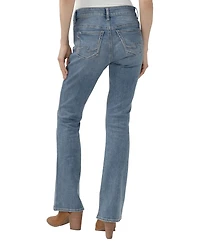 Silver Jeans Co. Women's Elyse Low-Rise Curvy-Fit Bootcut
