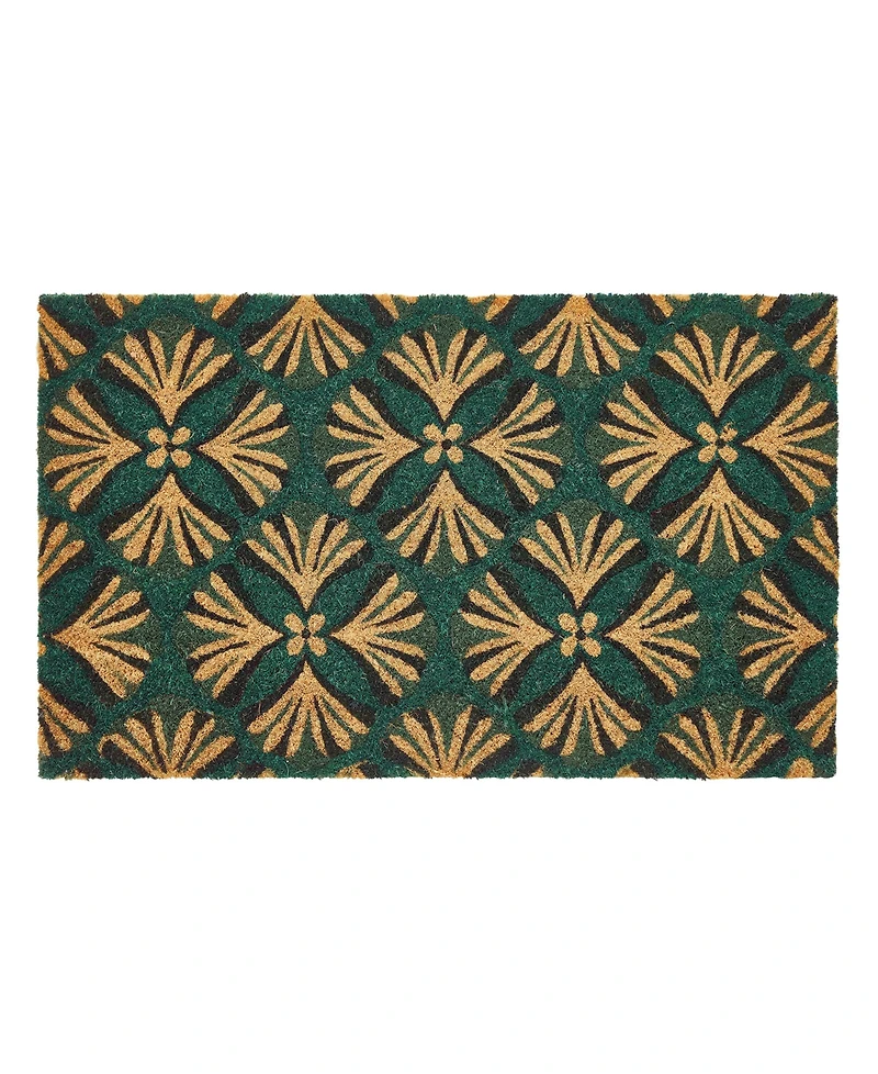 Vcny Home Tribal Finn Outdoor Coir Doormat, 18" x 30"