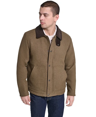 Levi's Men's Wool Blend Cord Collar Depot Jacket