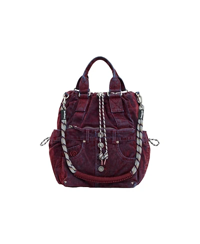 Desigual Women's Medium Embroidered Backpack