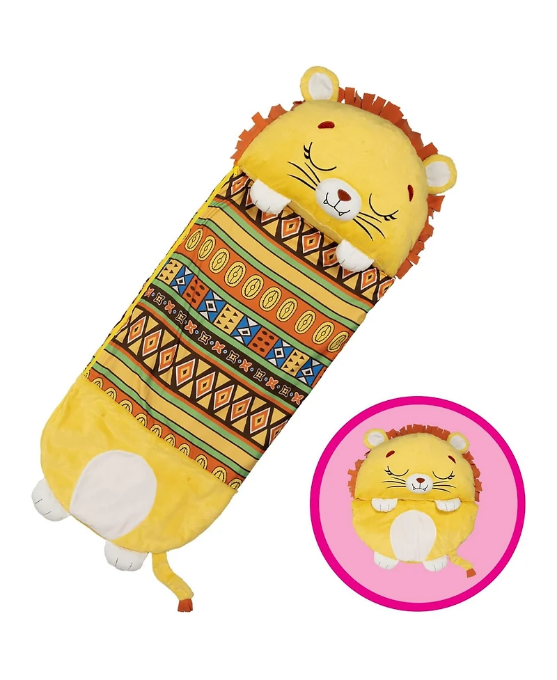 Happy Nappers Lion Lex Medium Plush Convertible Sleeping Bag