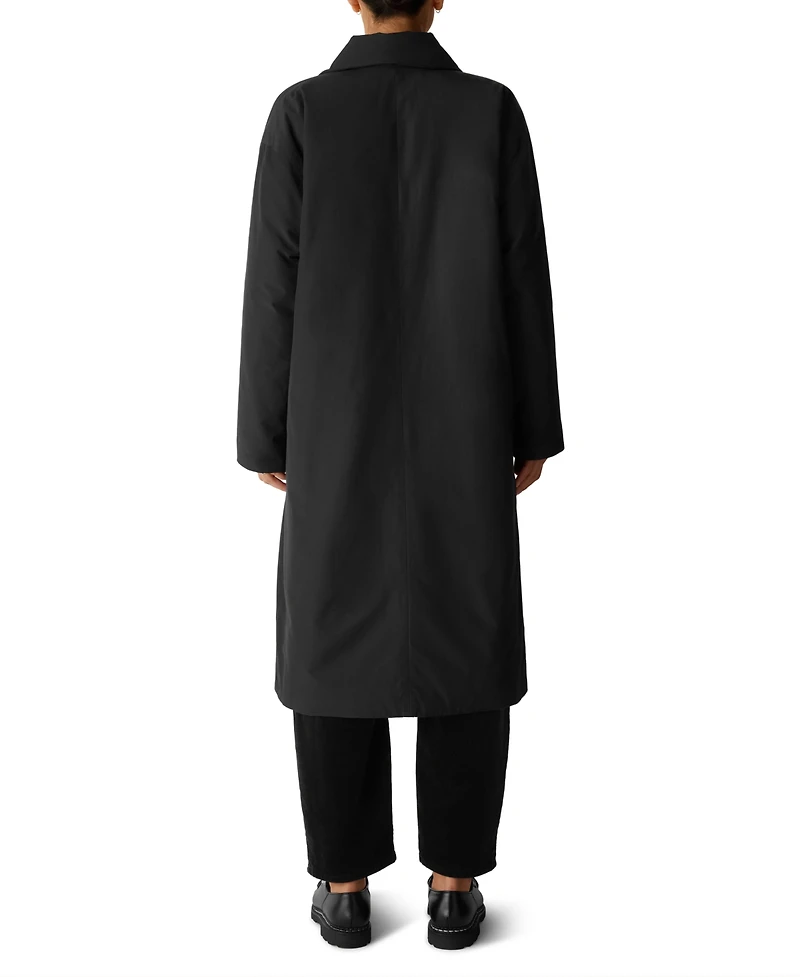 Eileen Fisher Women's Padded-Lightweight Trench Coat