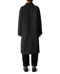 Eileen Fisher Women's Padded-Lightweight Trench Coat
