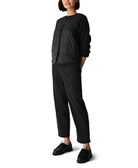 Eileen Fisher Women's Quilted Sleeveless Vest